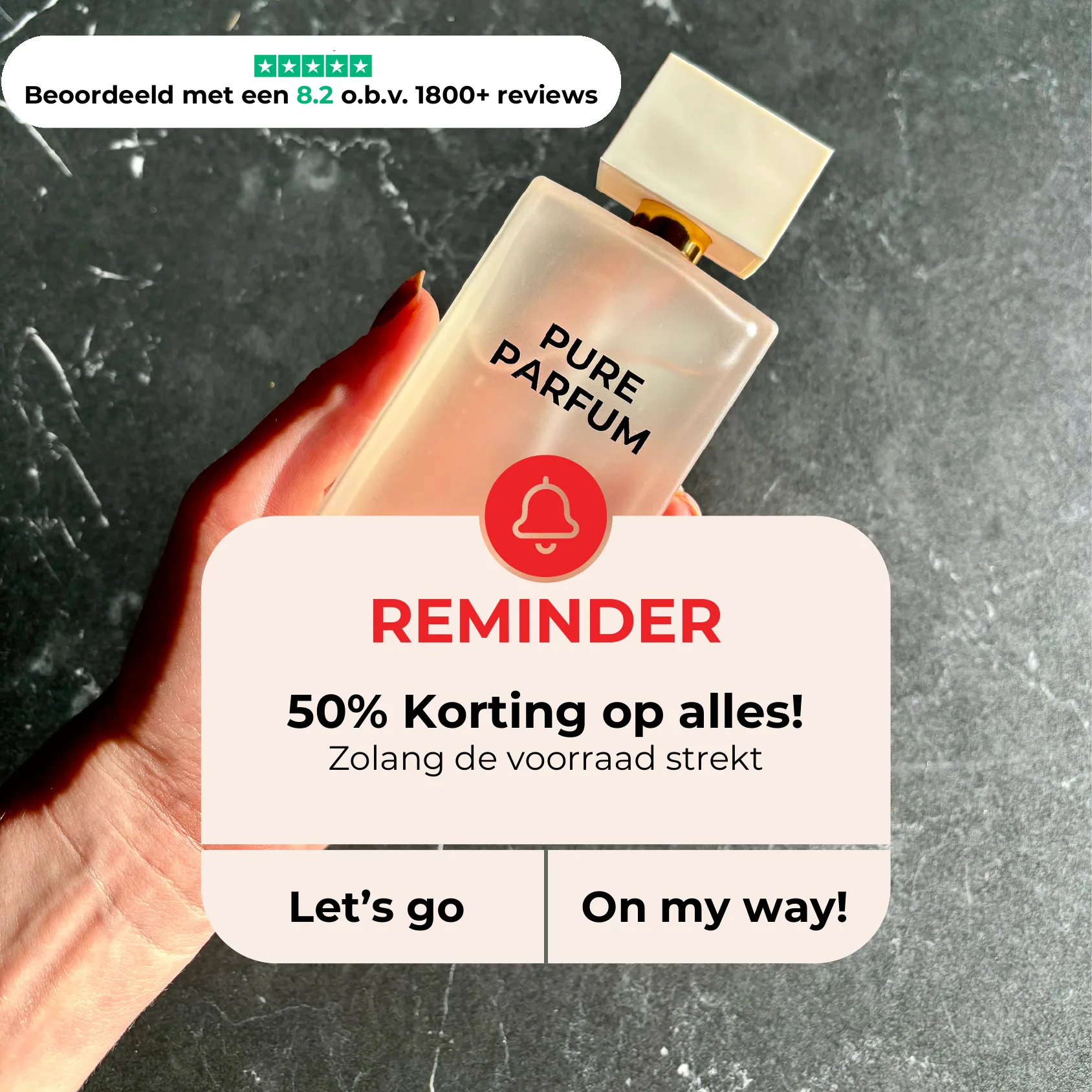 Social media ontwerp Pure Parfum