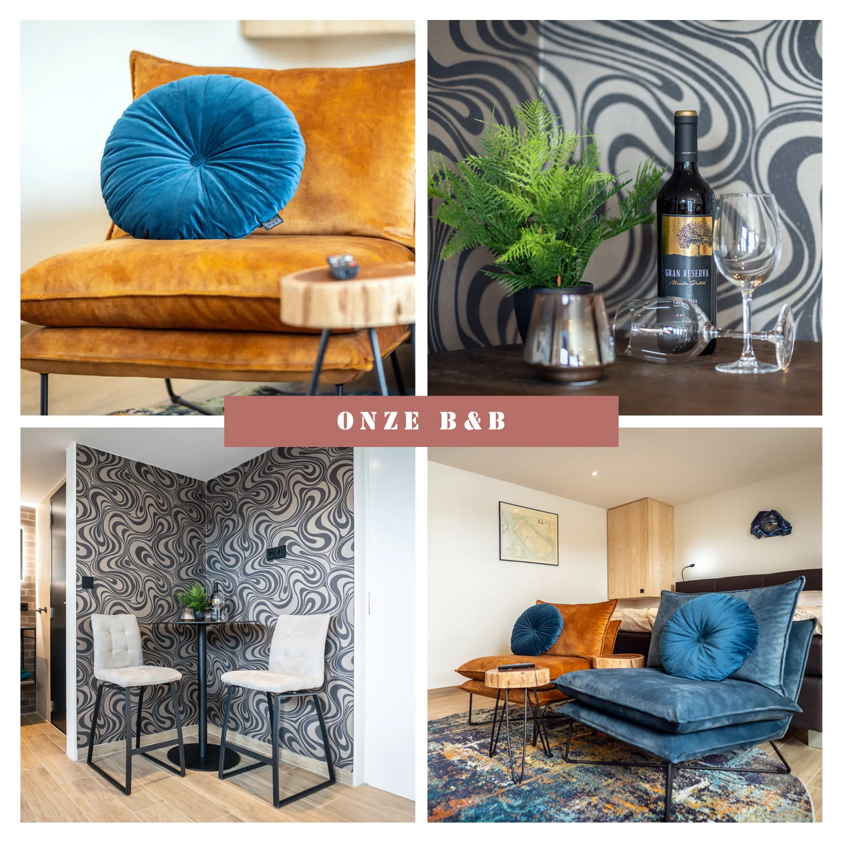 Social media ontwerp Slow Down Texel B&B