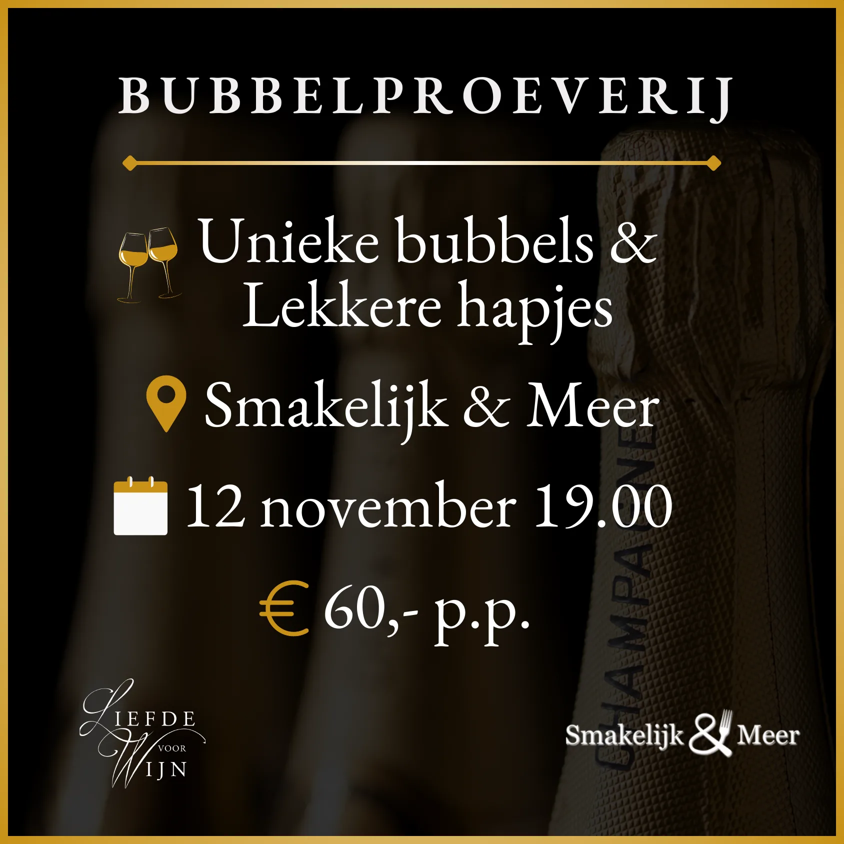 Social media ontwerp Liefde voor Wijn